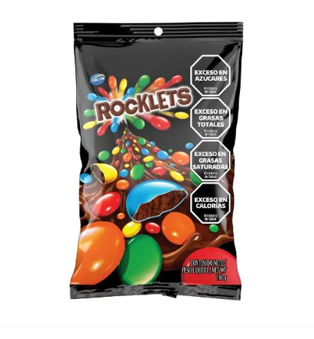 CONFITES DE CHOCOLATE ROCKLETS