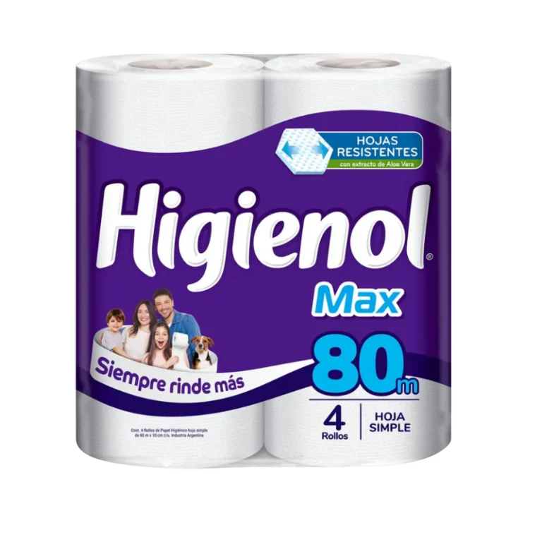 PAPEL HIGIÉNICO HIGIENOL MAX