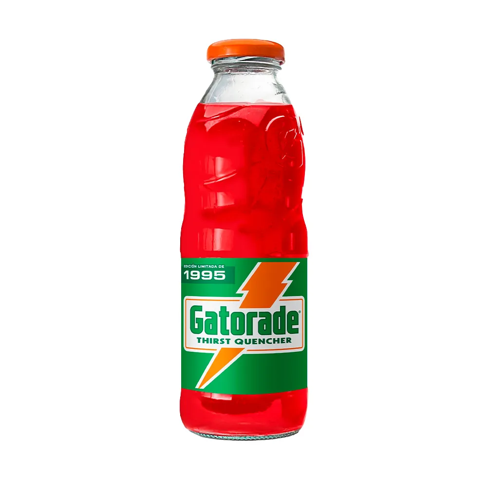 GATORADE DE VIDRIO - Super 32 Berisso