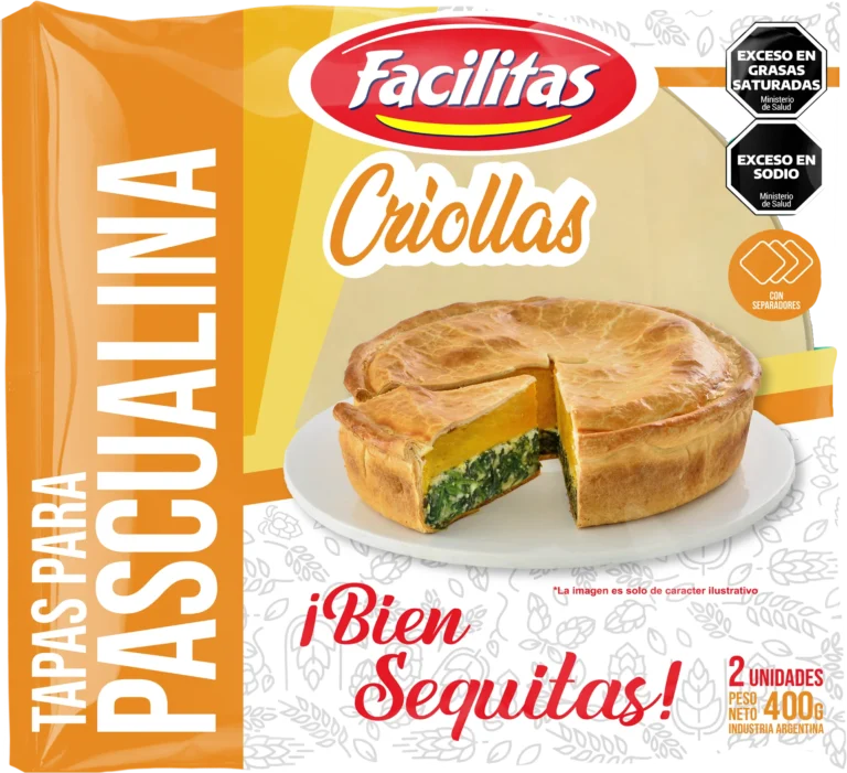 TAPA PASCUALINA FACILITAS
